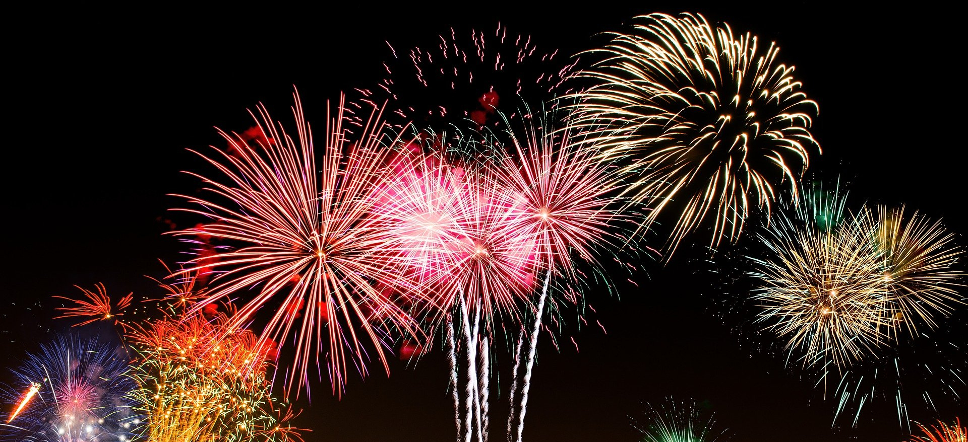 Fireworks from pixabay